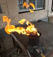 Газовая горелка ГВД 379 10 89 00 ПС (514263) поставка вечный огонь ø 154 мм. ветроустойчивая  в Оренбурге