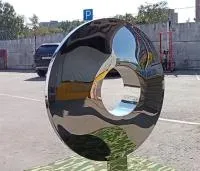 Линза арт  скульптура (519063) ∅ 2500 сталь AISI304 Оренбург 