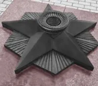 Звезда чугун ø 900 (518230) производство комплект горелка ГВД 379 10 89 00 ПС вечный огонь мм. монолит - литье  в Оренбурге