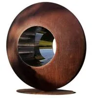 Скульптура — Cor-Ten ЛИНЗА (519089) ∅ 1350 сталь кортен Оренбург 