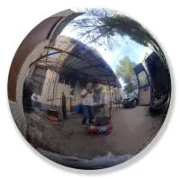 Шар ø 950 мм. полый полированный (517592) монтаж - сфера арт-объект пустотелая  в Оренбурге