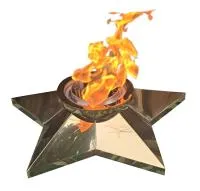 Звезда с газовой горелкой (518315) сертификат комплект горелка ГВД 379 10 89 00 ПС вечный огонь ø 600 мм. пустотелая  в Оренбурге