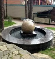 Сфера гранит фонтан 3D шар (518901) ∅ 750 мм. Оренбург 