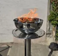 Чаша церемониального огня (518309) сертификат для ø 360 мм. ветроустойчивая  в Оренбурге