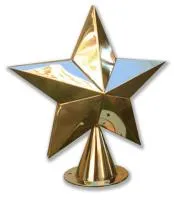 Звезда двусторонне выпуклая ø 350 (517612) сертификат на обелиск - стела памятник мм. пустотелая  в Оренбурге