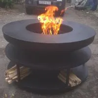 Стол для костра поленница (197212) поставка все ø 1000 мм. универсальная  в Оренбурге
