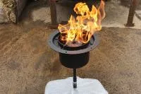 Газовая горелка ГВД 379 10 89 00 ПС (197215) монтаж вечный огонь ø 154 мм. ветроустойчивая  в Оренбурге