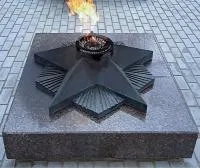 Вечный огонь фигурная подложка литье из чугуна (NSO-PiroClub) в Оренбурге