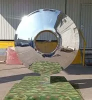 Линза арт объект (519058) ∅ 1000 сталь AISI304 Оренбург 