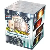 Салют Королевский Талер. Купить Салют Королевский Талер VH100-16-01 — магазин продажа салютов недорого —  Оренбург, производитель Русский фейерверк - Русская пиротехника, доставка по России  +7 963 711 89 03 — Оренбург | orenburg.piroclub.ru