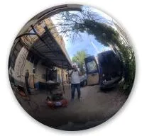 Шар ø 900 мм. полый полированный (517591) поставка - сфера арт-объект пустотелая  в Оренбурге