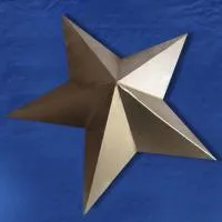 Звезда на обелиск латунь (197203) поставка - стела памятник ø 600 мм. пустотелая  в Оренбурге