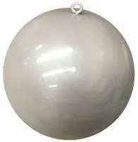 Новогодний шар белый (518857) ∅ 250 мм. Оренбург 