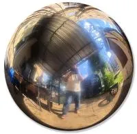 Шар ø 1050 мм. полый полированный (517593) производство - сфера арт-объект пустотелая  в Оренбурге