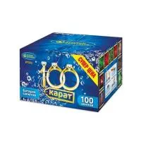 Батарея салютов 100 Карат Р7332 купить от производителя Русский Фейерверк — Оренбург