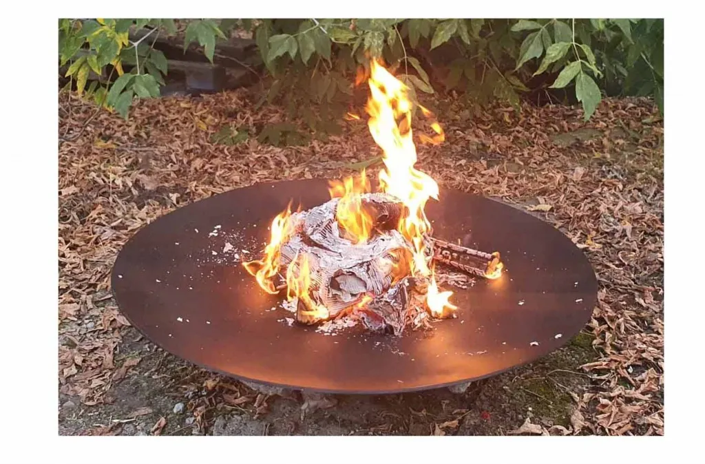 Кострище в виде чаши из металла сталь марки Ст3 аренда в Оренбурге 